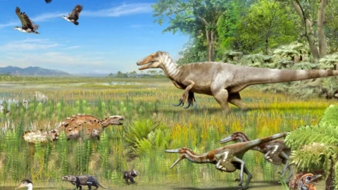 Megarraptor dinosaurios Patagonia chilena