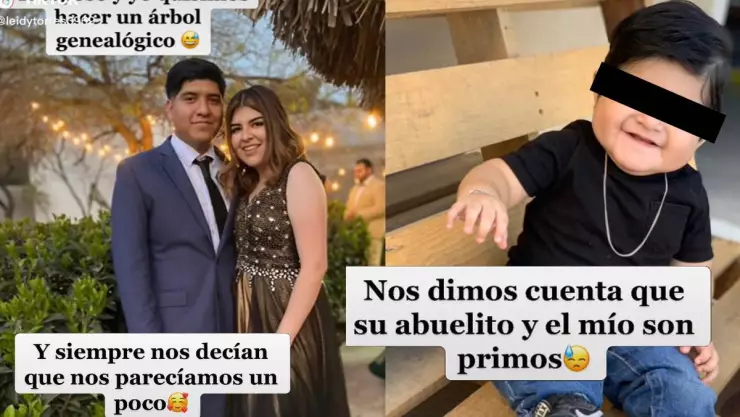 Pareja de esposos se entera de que son primos