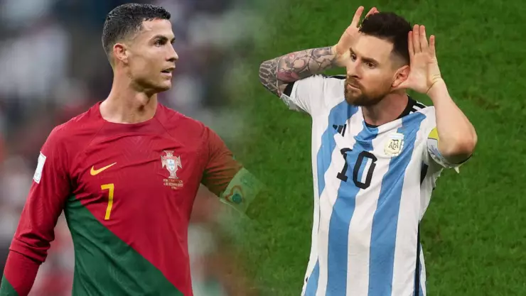 Cristiano Ronaldo y Lionel Messi