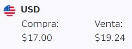 Así amanece el precio del dólar en México hoy viernes 23 de octubre