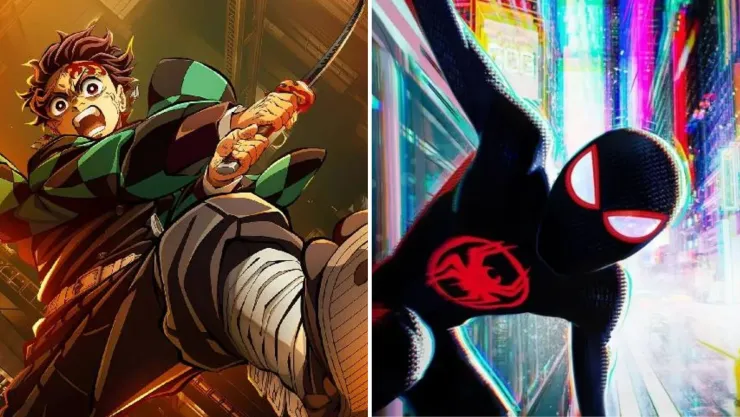 Demon Slayer: Castillo Infinito 2 y Spider-Man: Beyond The Spider-Verse