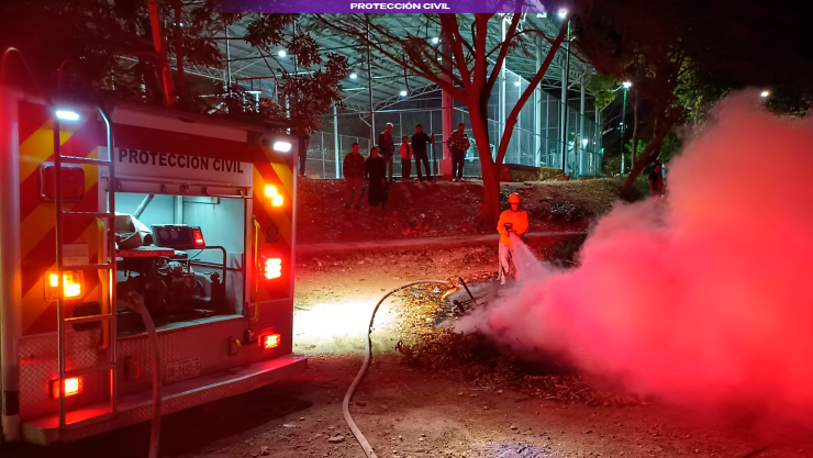 Saldo de incidentes por pirotecnia en Tuxtla Gutiérrez durante festejos de fin de año.