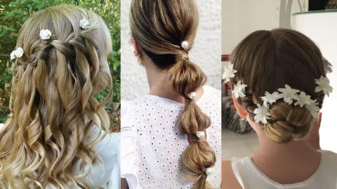 Peinados elegantes para niñas