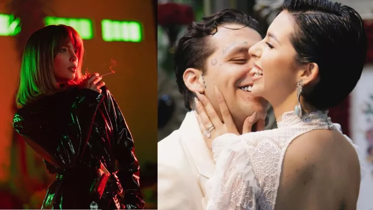 ¡Se le juntó el ganado! Belinda y Ángela Aguilar en Premios Lo Nuestro