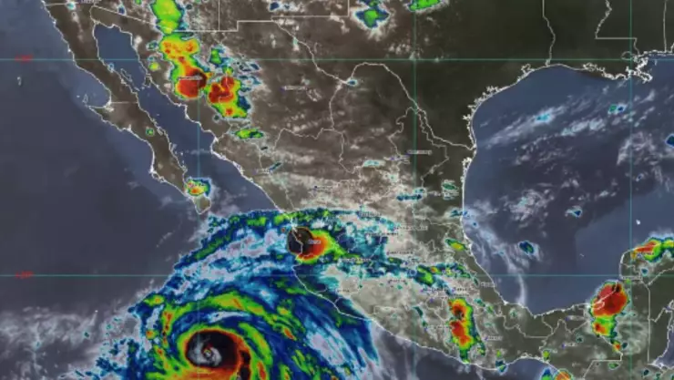 Huracán Hilary evoluciona a categoría 3 en Baja California Sur