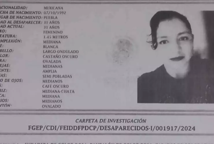 enedina garcía juárez desaparecida puebla