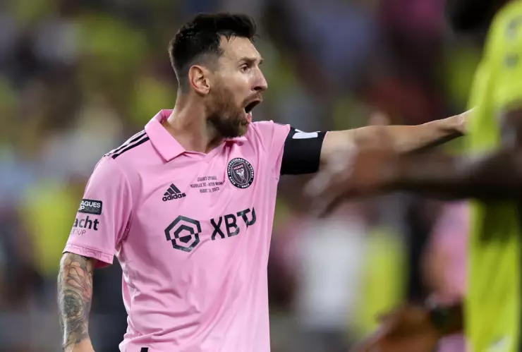 Lionel Messi con el Inter Miami