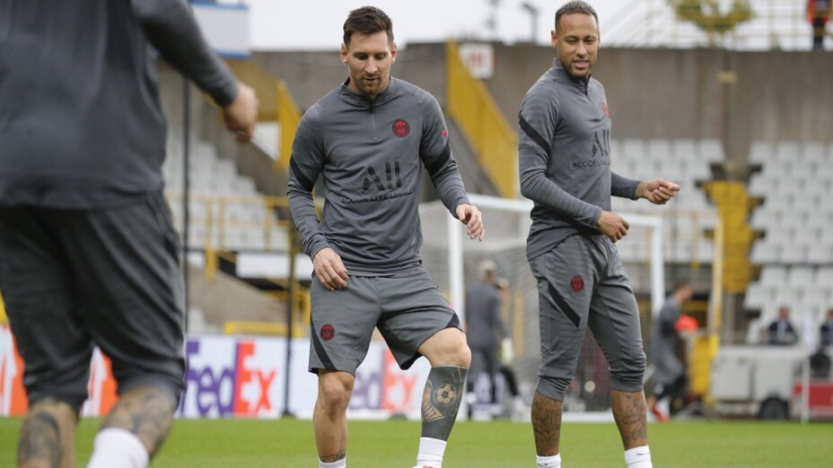 Messi y Neymar