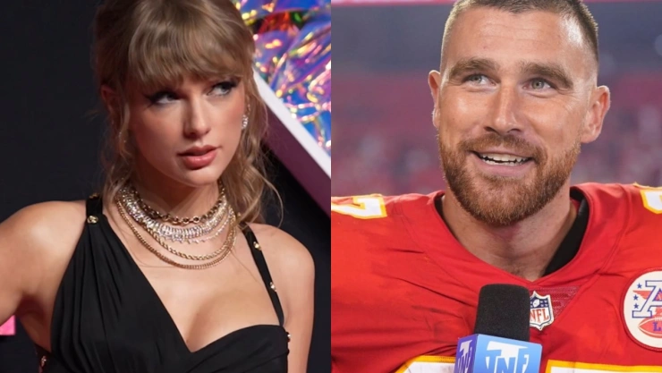 ¿Será cierto? Afirman que Taylor Swift salió del partido de Travis Kelce en una máquina de palomitas