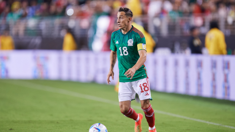 Andr&eacute;s Guardado con la Selecci&oacute;n Mexicana