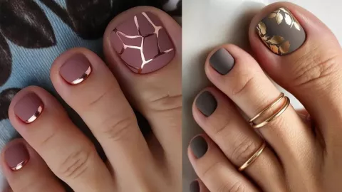 13 diseños de uñas para pies: de todos los colores para usarse en cualquier fecha del año.