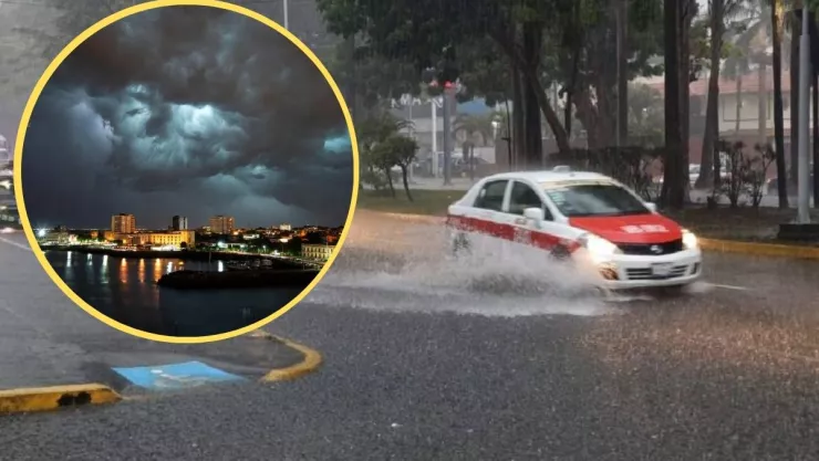 Frente frío en Veracruz