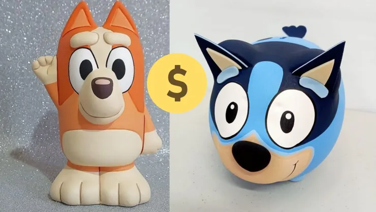 Bluey Cómo hacer alcancía de forma fácil, de la caricatura, para que los niños ahorren.jpg