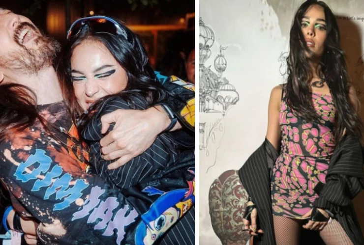 Triunfa Danna Paola en Tomorrowland a lado de Steve Aoki