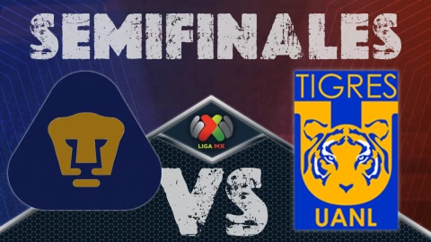 Pumas VS Tigres semifinal A2023