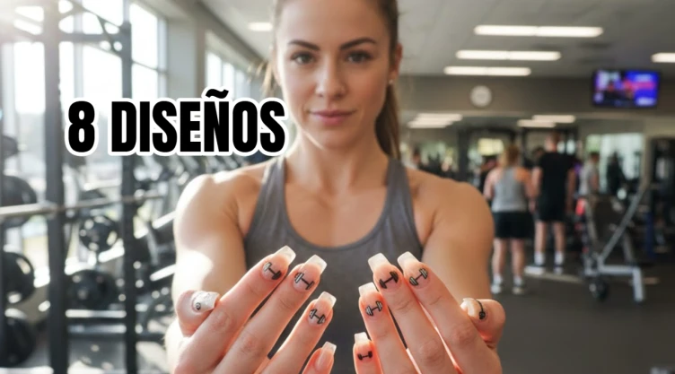 8 diseños de uñas de gimnasio que te volverán loca: son dibujos hermosos y quedan en cortas o largas
