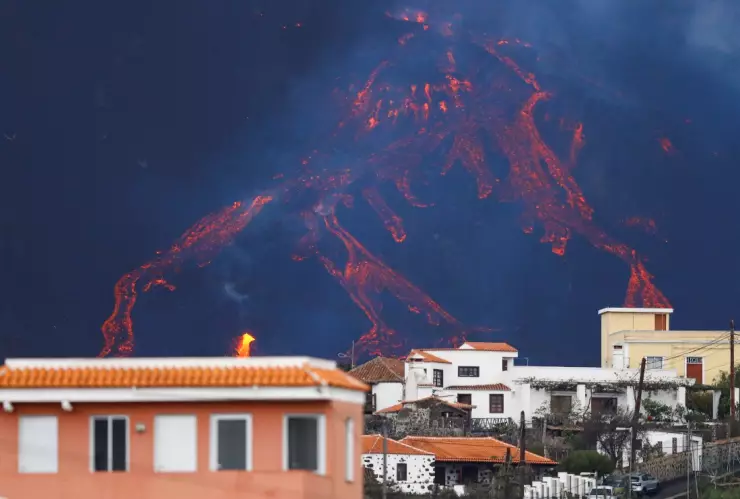 la palma volcan muerto