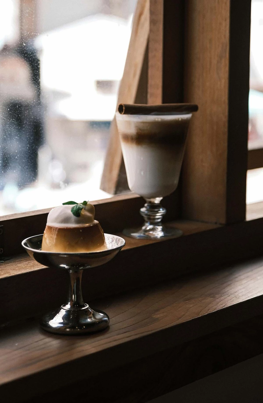 Panna cotta de café