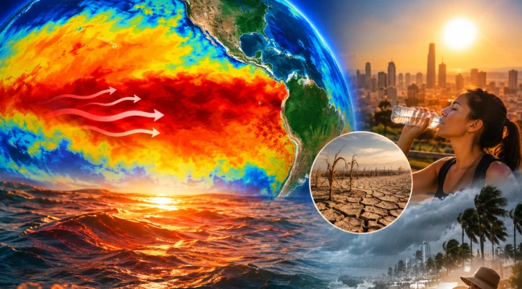 “El océano más caliente jamás medido": OMM confirma que “El Niño” romperá récords de temperatura en 2026; así impactará con la población