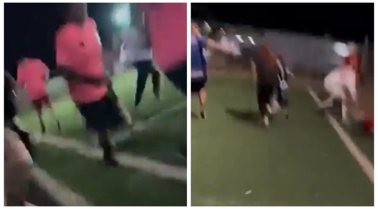 Balacera desata pánico en partido de fútbol en Sinaloa| VIDEO