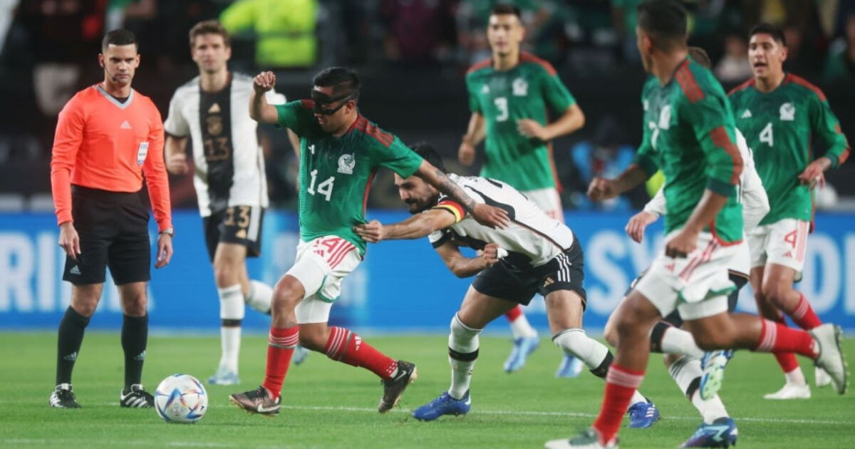 Die mexikanische Mannschaft erreichte in den USA ein 2:2 gegen Deutschland Die mexikanische Mannschaft erreichte in den USA ein 2:2 gegen Deutschland