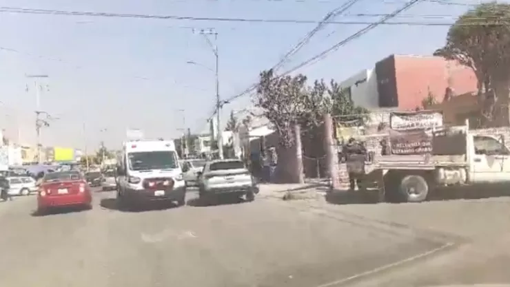 Conductor atropellado 3 Sur hoy 12 de febrero de 2026