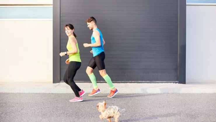 Perrito Chicles sube al podio en maraton