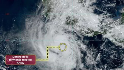 Tormenta tropical “Kristy”