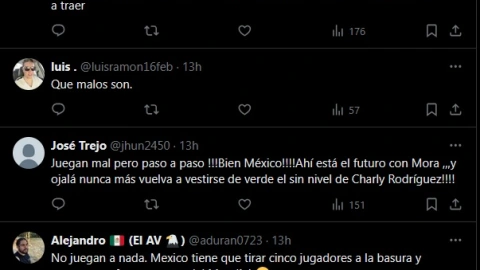 Los aficionados criticaron a la Selección de México, a pesar de su victoria frente a Honduras