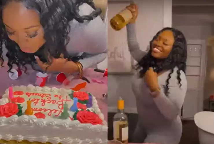 ¡Mezcal y Pastel! Mujer celebra el final de su relación tóxica