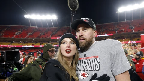 Travis Kelce y Taylor Swift