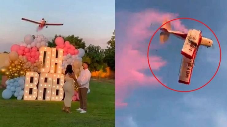 desplome avioneta revelación género bebé sinaloa