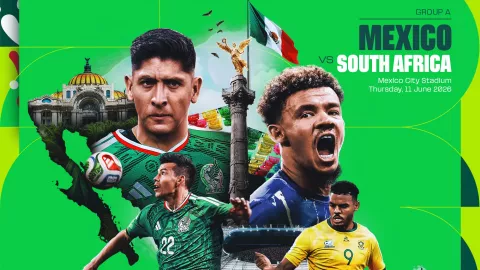 México vs Sudáfrica Mundial 2026