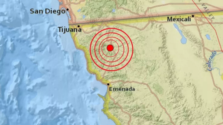 microsismo en Playas de Rosarito