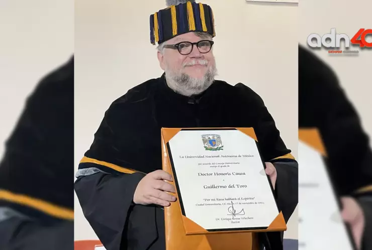 El cineasta Guillermo del Toro recibe doctorado honoris causa por la UNAM