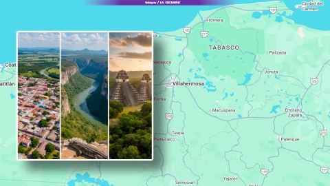 El secreto geográfico que une a Chiapas y Tabasco: ¡Descubre los municipios fronterizos y su conexión!