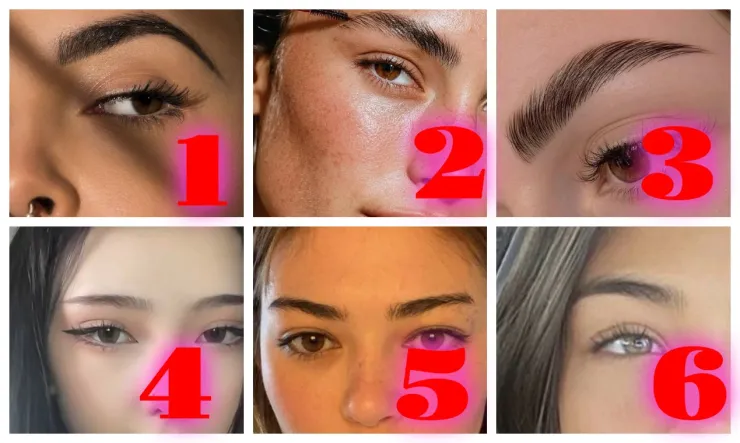 maquillaje de cejas con lápiz