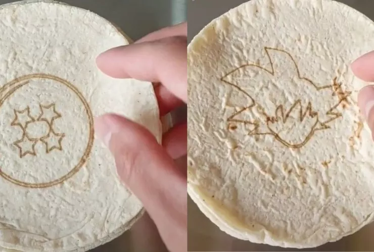 Tortillas de Dragon Ball Zeta en México, tortillería plasma la silueta de Goku en sus tortillas y se vuelve viral.