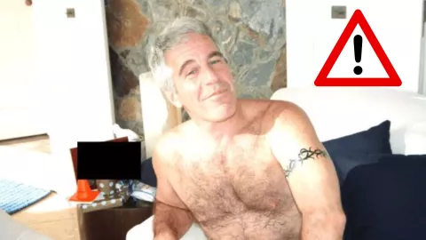 FOTO: Descubren imágenes escalofriantes de un cuerpo calcinado en el caso de Jeffrey Epstein