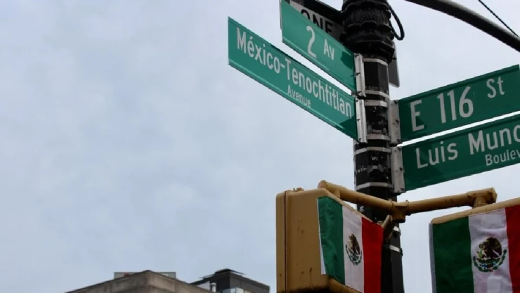 calle México Tenochtitlán Marcelo Ebrard Nueva York México