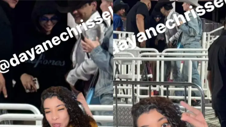 Christian Nodal y Ángela Aguilar