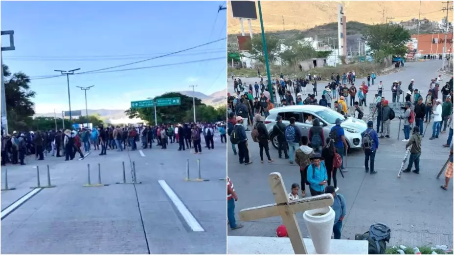 Bloqueo Chilpanchingo segundo día