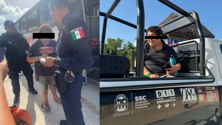 Arrestan al famoso ‘El Niño Viajero’ en Holbox, lo vinculan a robo