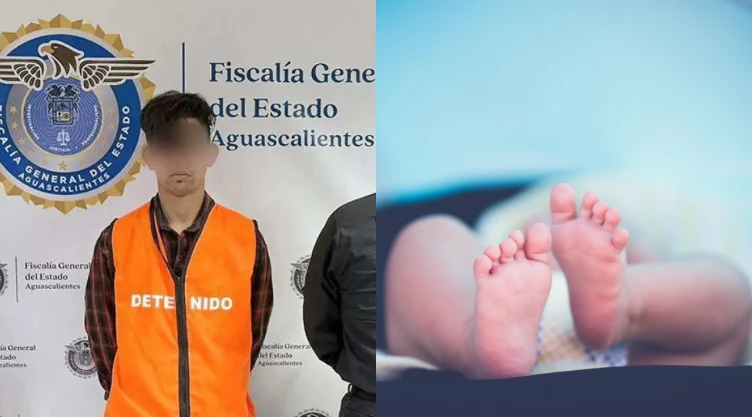 Arrestan a sujeto que intentó matar a su bebé en Aguascalientes