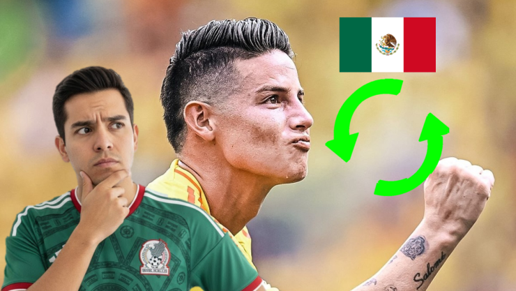 James Rodr&iacute;guez volver&aacute; a M&eacute;xico... aunque no de la forma que muchos quisieran