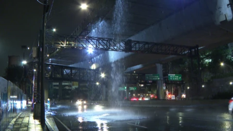Lluvia madrugada en la CDMX 4