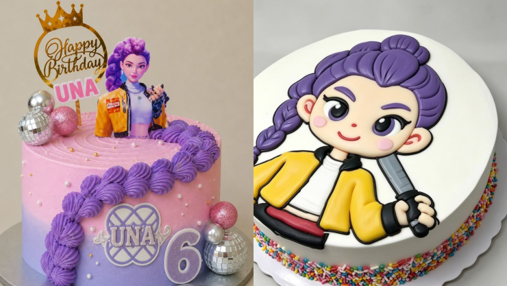 5 ideas para decorar un pastel de Rumi de las Guerreras K-Pop