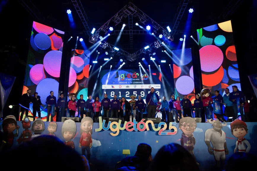 Gracias a tu apoyo, Juguetón Azteca superó la meta