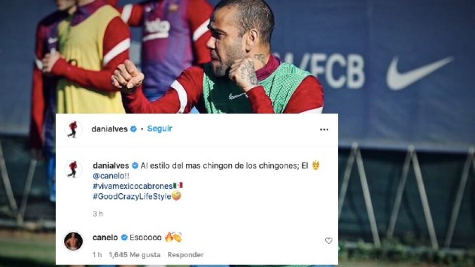 canelo y dani alves