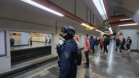 El grupo policial reforzará la seguridad en el Metro de CDMX.
